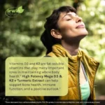 Irwin Naturals, High Potency Mega D3 & K2 + Turmeric Extract, 60 Liquid Soft-Gels - Image 5