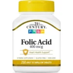 21st Century Folic Acid 400 mcg 250 Tablets