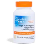 Doctor's Best High Absorption Magnesium Glycinate Lysinate (120 Tablets)