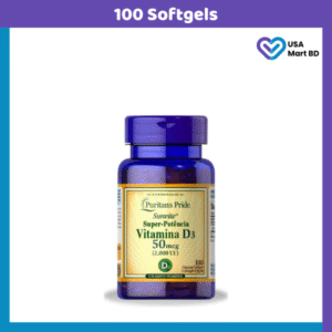 Puritan's Pride Vitamin D3 2000 IU (100 Softgels)