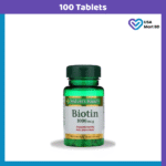 Nature's Bounty Biotin 1,000 mcg (100 Tablets)