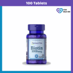 Puritan's Pride Biotin 1000 mcg (100 Tablets)