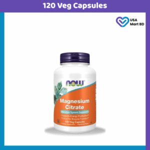 NOW Foods, Magnesium Citrate (120 Veg Capsules)