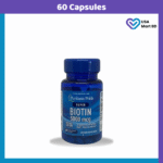 Puritan's Pride Biotin 5000 mcg (60 Capsules)