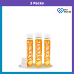 Vitamin Store 60 High Strength Vitamin C Tablets 1000mg (3 Packs of 20 Tablets)