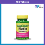Spring Valley Biotin 1000 mcg, 150 Tablets