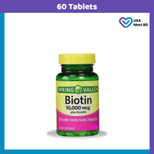 Spring Valley Biotin 10000 mcg (60 Tablets)