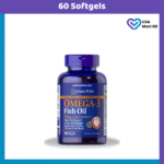 Puritan’s Pride Omega-3 Fish Oil 1400 mg, 950 mg Omega-3 (60 Softgels)