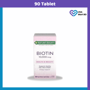 Nature's Bounty Biotin 10,000 mcg 90 Tablet