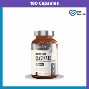 VitaBright Magnesium Glycinate 1500mg (180 Capsules)