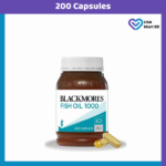 Blackmores Odourless Fish Oil 1000mg (200 Capsules)