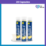 Vitamin Store Vitamin D Effervescent (3 Packs of 20 Tablets)
