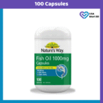 Nature’s Way Odourless Fish Oil 1000mg (100 Capsules)
