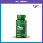 Puritan's Pride Zinc 50 mg (100 Tablets)