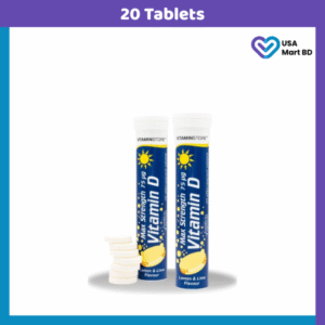 Vitamin Store Vitamin D Effervescent (2 Packs of 20 Tablets)