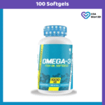 Muscle Rulz Omega-3 Fish Oil, 1000 mg, (100 Softgels)