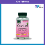 Holland & Barrett Calcium Magnesium Vitamin D & Zinc (120 Tablets)