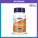NOW Foods, Omega 3 Fish Oil 1000 mg (30 Softgels)
