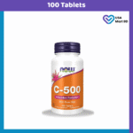 NOW Foods Supplements, Vitamin C-500 with Rose Hips, Antioxidant Protection*, 100 Tablets