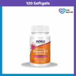 NOW Foods, Vitamin D-3 High Potency 10,000 IU, 120 Softgels