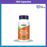 NOW Foods, Panax Ginseng Extract (100 Veg Capsules)