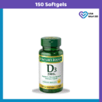 Nature's Bounty D3 50 mcg (2000 IU) 150 Softgels