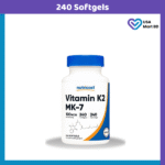 Nutricost Vitamin K2 MK-7 100 mcg (240 Softgels)
