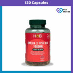 Holland & Barrett Omega 3 Fish Oil 1000mg (120 Capsules)