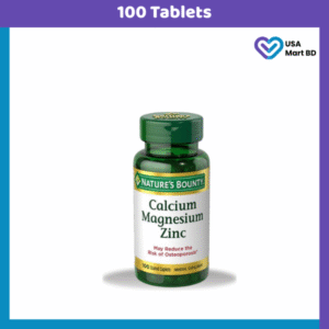 Nature's Bounty, Calcium Magnesium Zinc with Vitamin D3, 100 Tablets