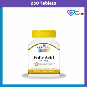 21st Century Folic Acid 400 mcg 250 Tablets