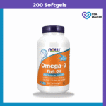 NOW Foods, Omega 3 Fish Oil 1000 mg (200 Softgels)