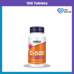 NOW Foods Supplements, Vitamin C-500 with Rose Hips, Antioxidant Protection, 100 Tablets