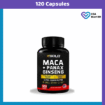 X Gold Health Maca + Panax Ginseng Ultra Concentrated (120 Capsules)