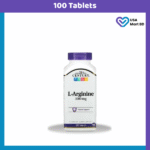 21st Century, L-Arginine, 1,000 mg, 100 Tablets