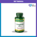 Nature’s Bounty L-Arginine 1,000mg (50 Tablets)
