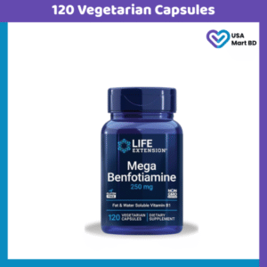 Life Extension Mega Benfotiamine 250 mg (120 Vegetarian Capsules)
