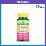 Spring Valley Prenatal Multivitamin/Multimineral for Pregnant and Nursing Women (100 Tablets)