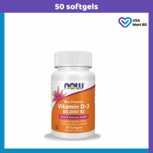 NOW Foods, Vitamin D-3 Max Potency 50000 IU (50 softgels)
