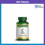 Nature's Bounty Vitamin C 1000mg (100 Tablets) | Made in USA