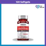 Piping Rock Vitamin K2 MK7 100mcg (120 Softgels)