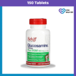 Schiff, Glucosamine 1500mg Plus MSM and Hyaluronic Acid, (150 Tablets)