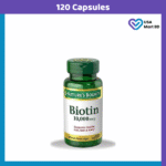 Nature's Bounty Biotin 10,000 mcg 120 Capsules