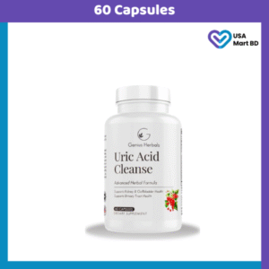 Genius Herbals Uric Acid Cleanse (60 Capsules)