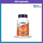 NOW Foods Taurine 1000 mg (100 Capsules)
