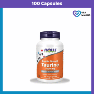 NOW Foods Taurine 1000 mg (100 Capsules)