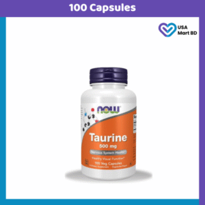 NOW Foods Taurine 500 mg (100 Capsules)