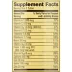 Spring Valley Prenatal Multivitamin/Multimineral for Pregnant and Nursing Women (100 Tablets) - Image 3