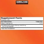 Kirkland Signature Vitamin C 1000 mg 500 Tablets - Image 2
