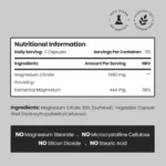 Vitabright Magnesium Citrate 1480mg | 240 Capsules - Image 2