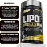 Lipo-6 Black Hers Ultra Concentrate (60 Pills) - Image 4